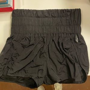 Free People Way Home Shorts in black